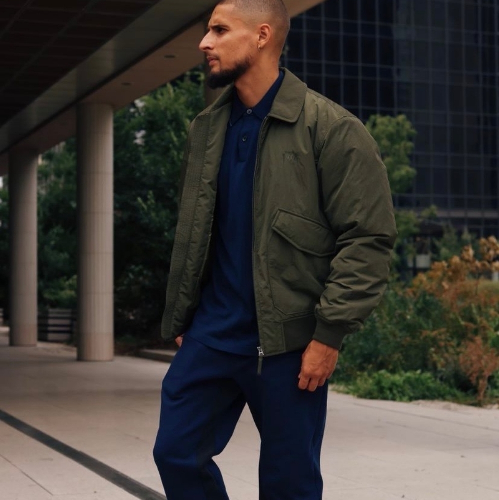 JW ANDERSON Olive Green Jacket